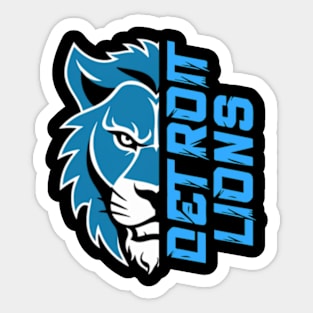 Detroit Lions Sticker